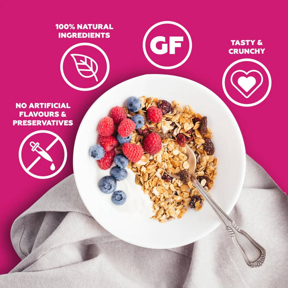 Yoga Bar Fruits, Nuts + Seeds Wholegrain Muesli Yoga Bar