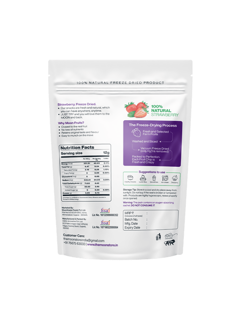 Moon Freeze Dried Strawberry Moon