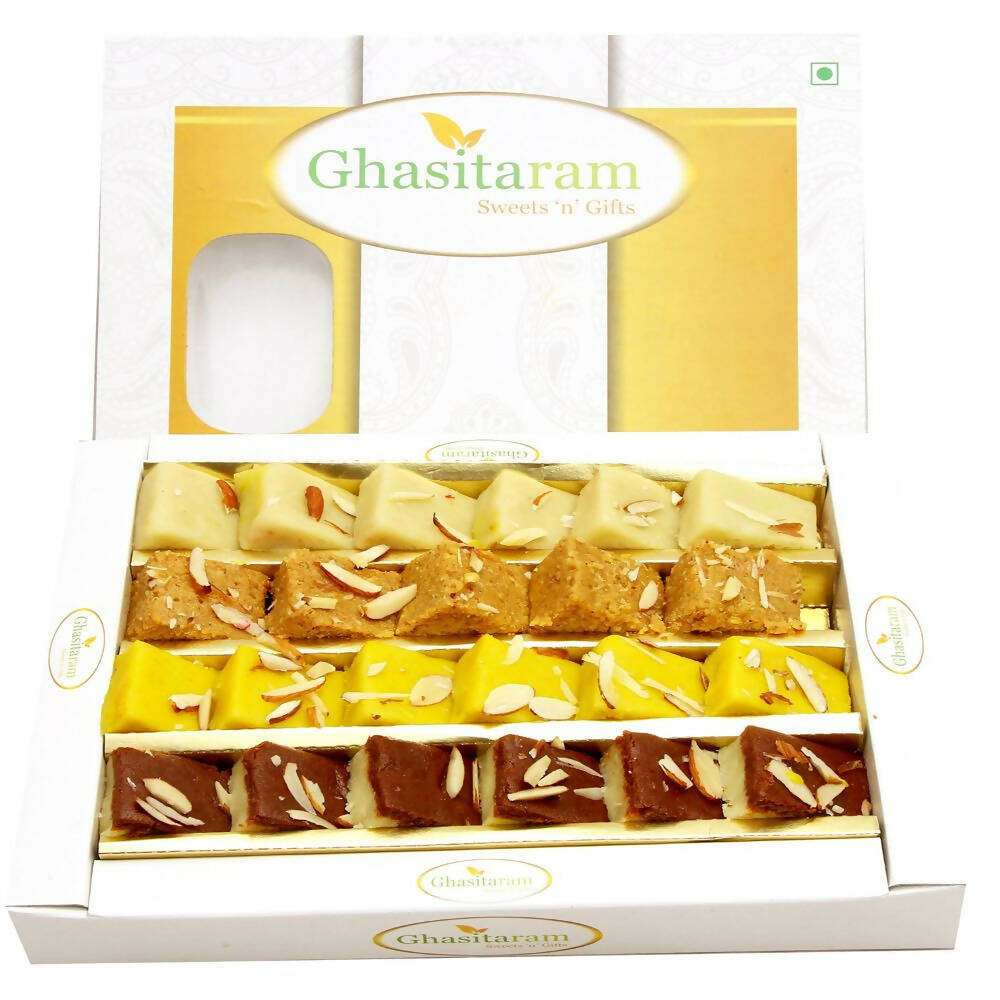 Ghasitaram Assorted Mawa Barfis - Safuron