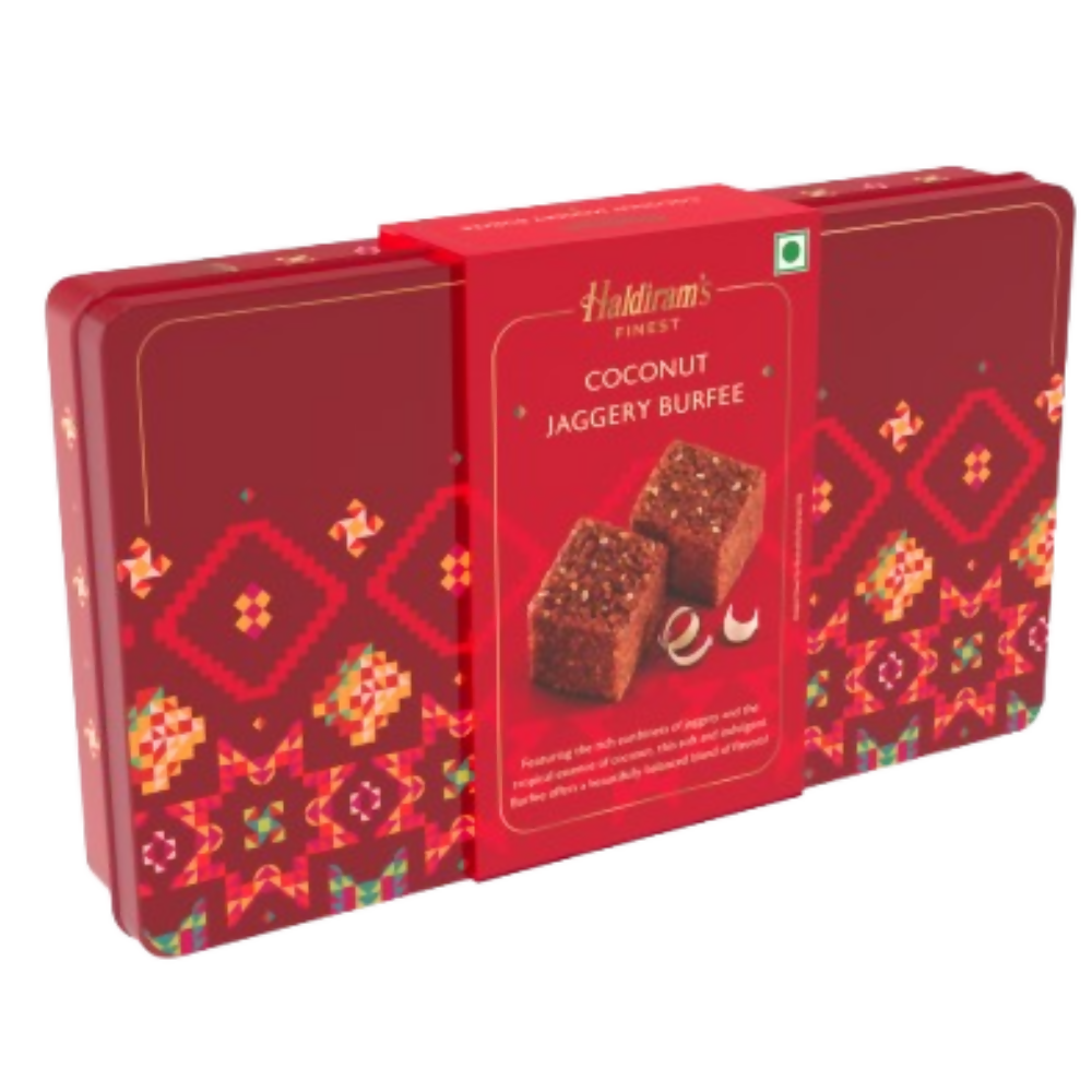 Haldiram's Coconut Jaggery Burfee - Safuron