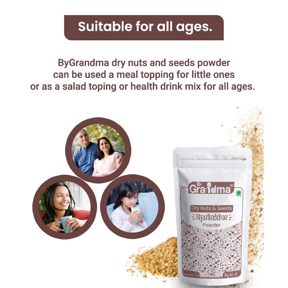 By Grandma Dry Nuts & Seeds Sprinkler Powder Mix By Grandma