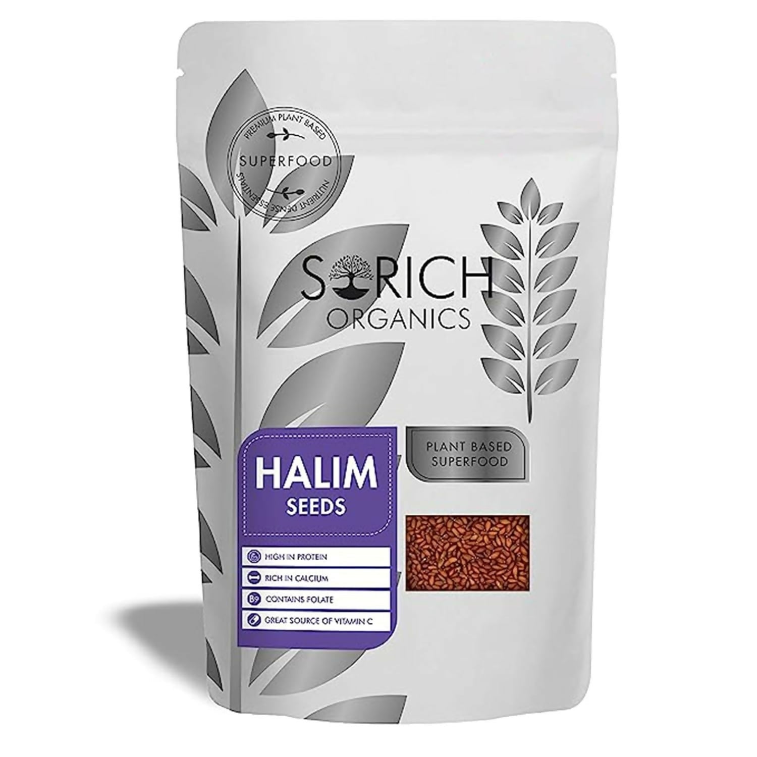 Sorich Organics Raw Halim Seeds (Aliv Seeds) Sorich