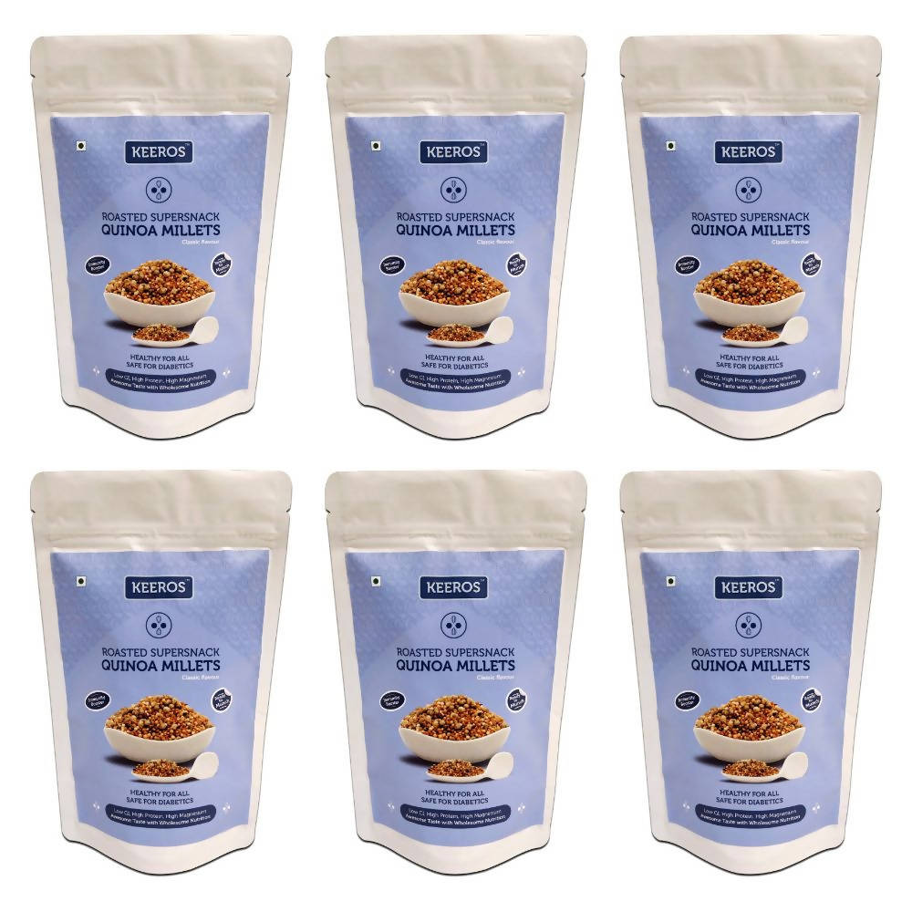 Keeros Roasted Quinoa Millets Classic Flavor Keeros