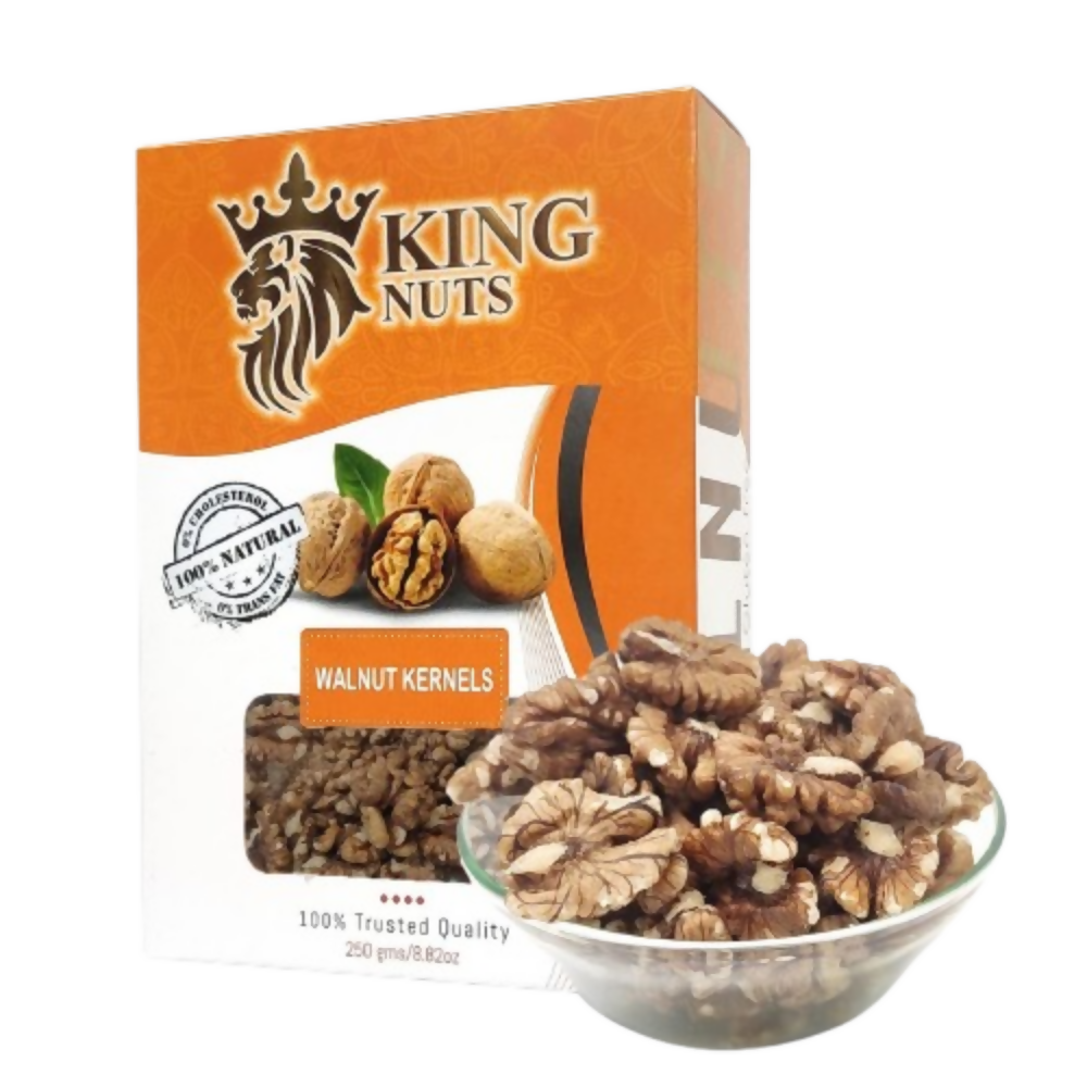 Go King Nuts Kashmiri Halves Walnuts Kernels Go