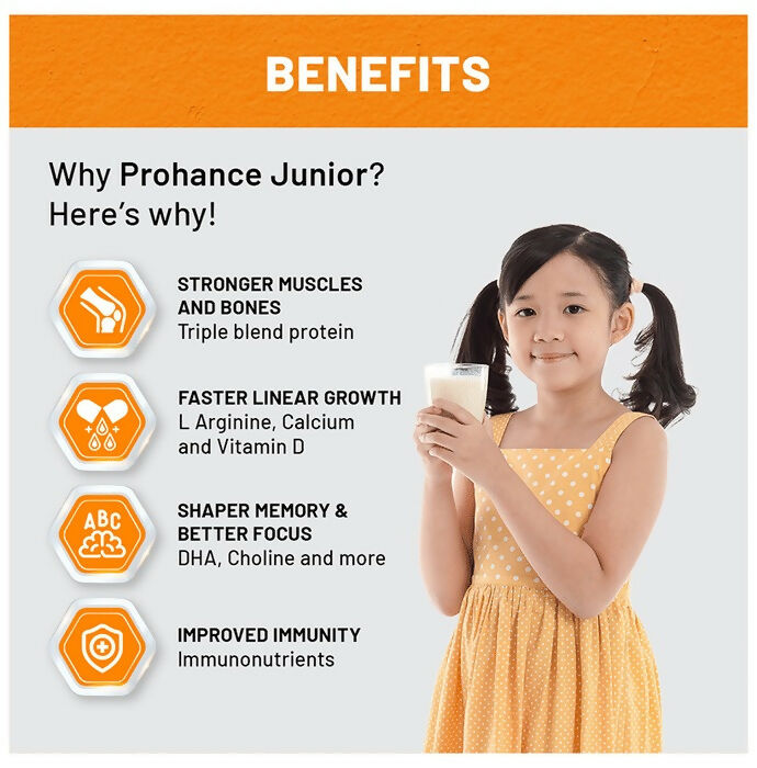 Prohance Junior Nutritional Formula for Kids - Chocolate Flavor Prohance