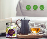 Zevic Premium Lavender Flowers Green Tea Zevic