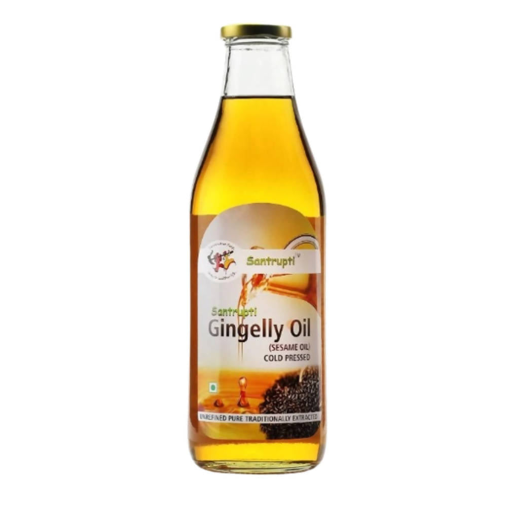 Santrupti Gingelly/Sesame Oil (Cold Pressed) - Safuron