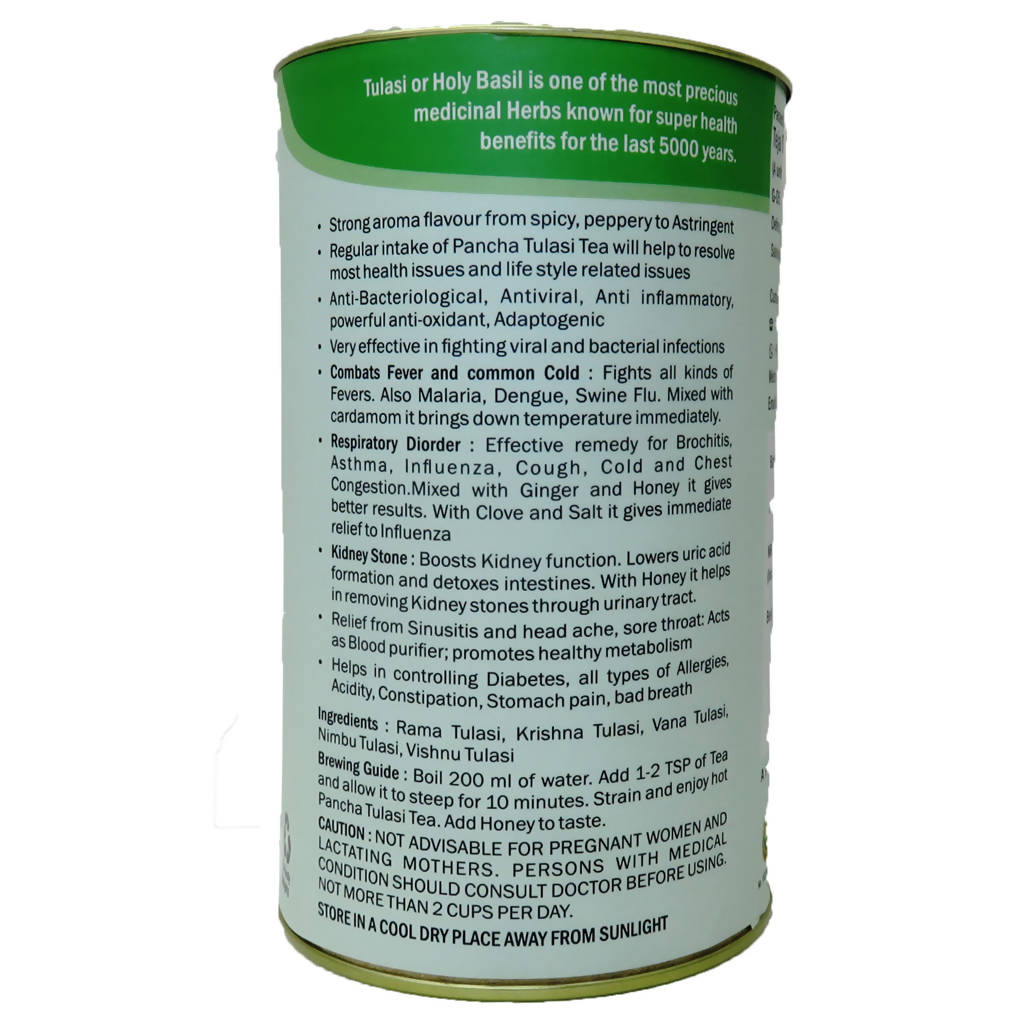 Teja Organics Pancha Tulasi Tea Teja Organics