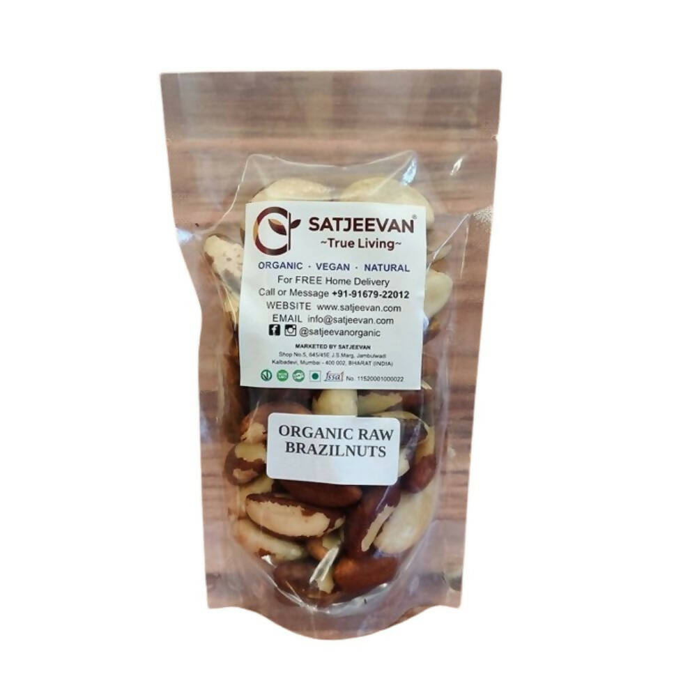 Satjeevan Organic Raw Brazilnuts Satjeevan