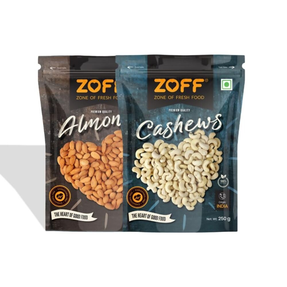 Zoff Premium Almonds & Cashews Combo - Safuron