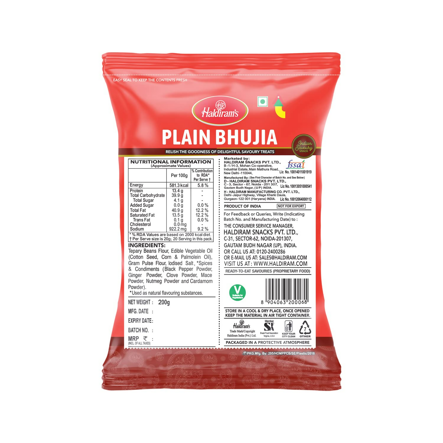 Haldiram's Bhujia Plain Haldiram's