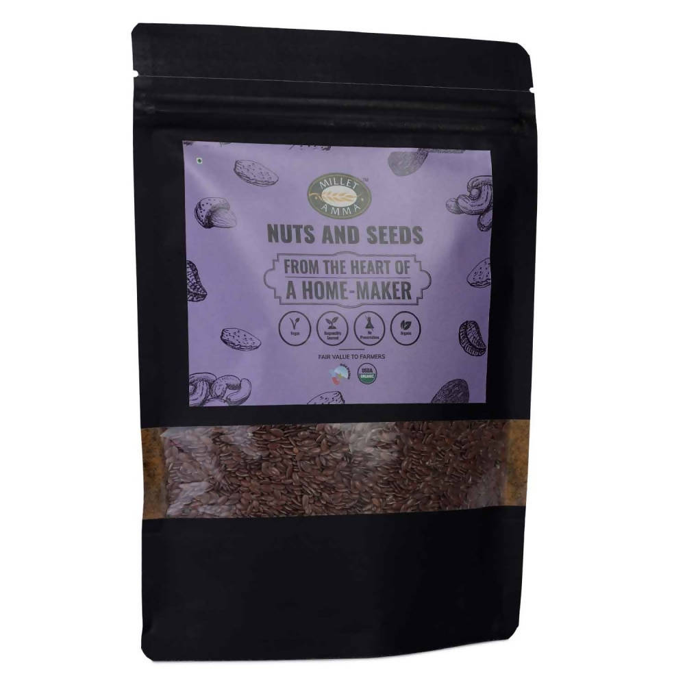 Millet Amma Organic Flax Seeds Millet Amma