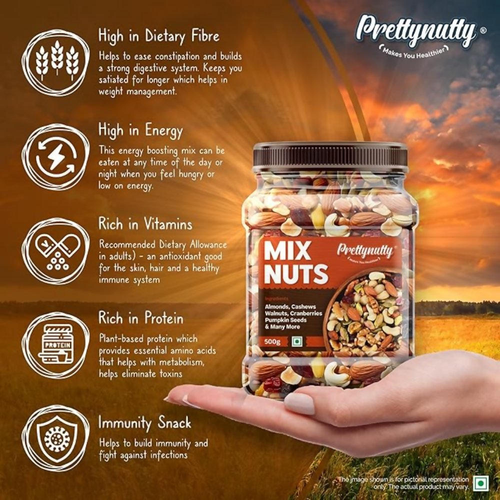 Pretty Nutty Healthy Nutmix Pretty Nutty