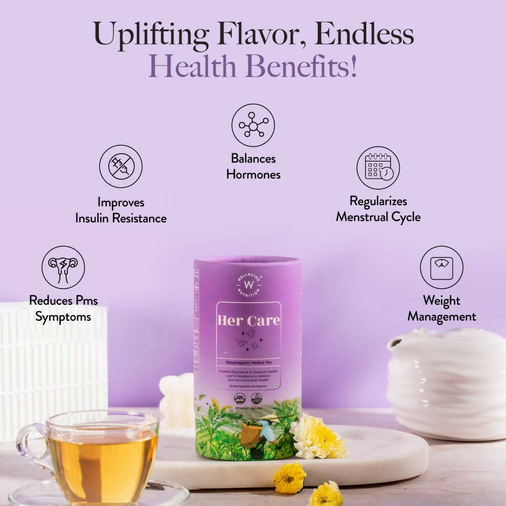 Wellbeing Nutrition Her Care Herbal Tea Wellbeing Nutrition