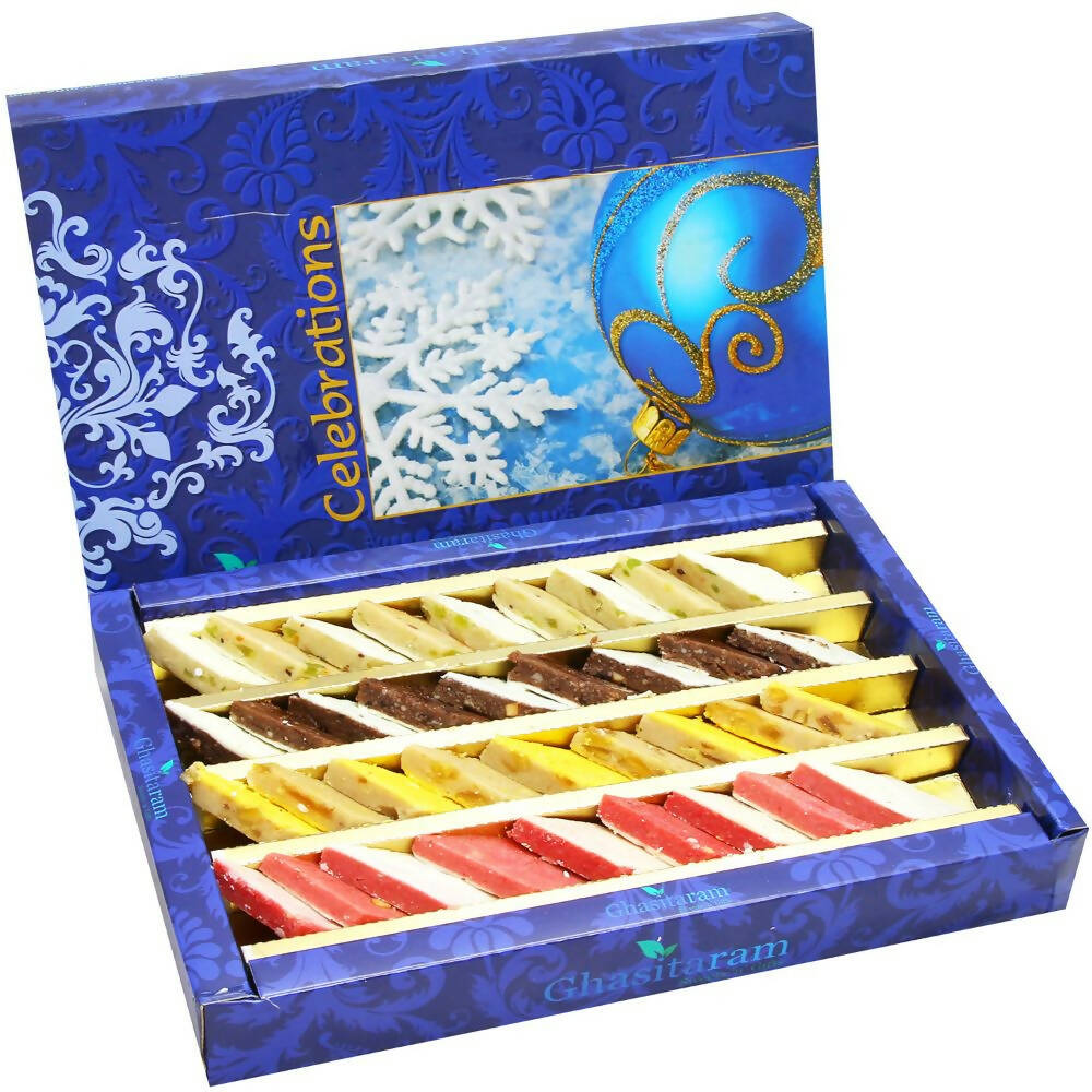 Ghasitaram Assorted Irish Kaju Katli Sweets - Safuron