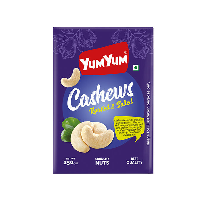 Yum Yum Roasted & Salted Cashews Box - Dista