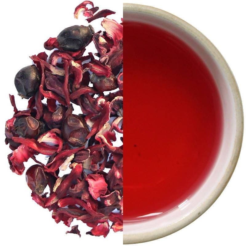 The Tea Trove - Rosehip Hibiscus Herbal Tea The Tea Trove
