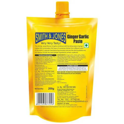 Smith & Jones Ginger Garlic Paste Smith & Jones