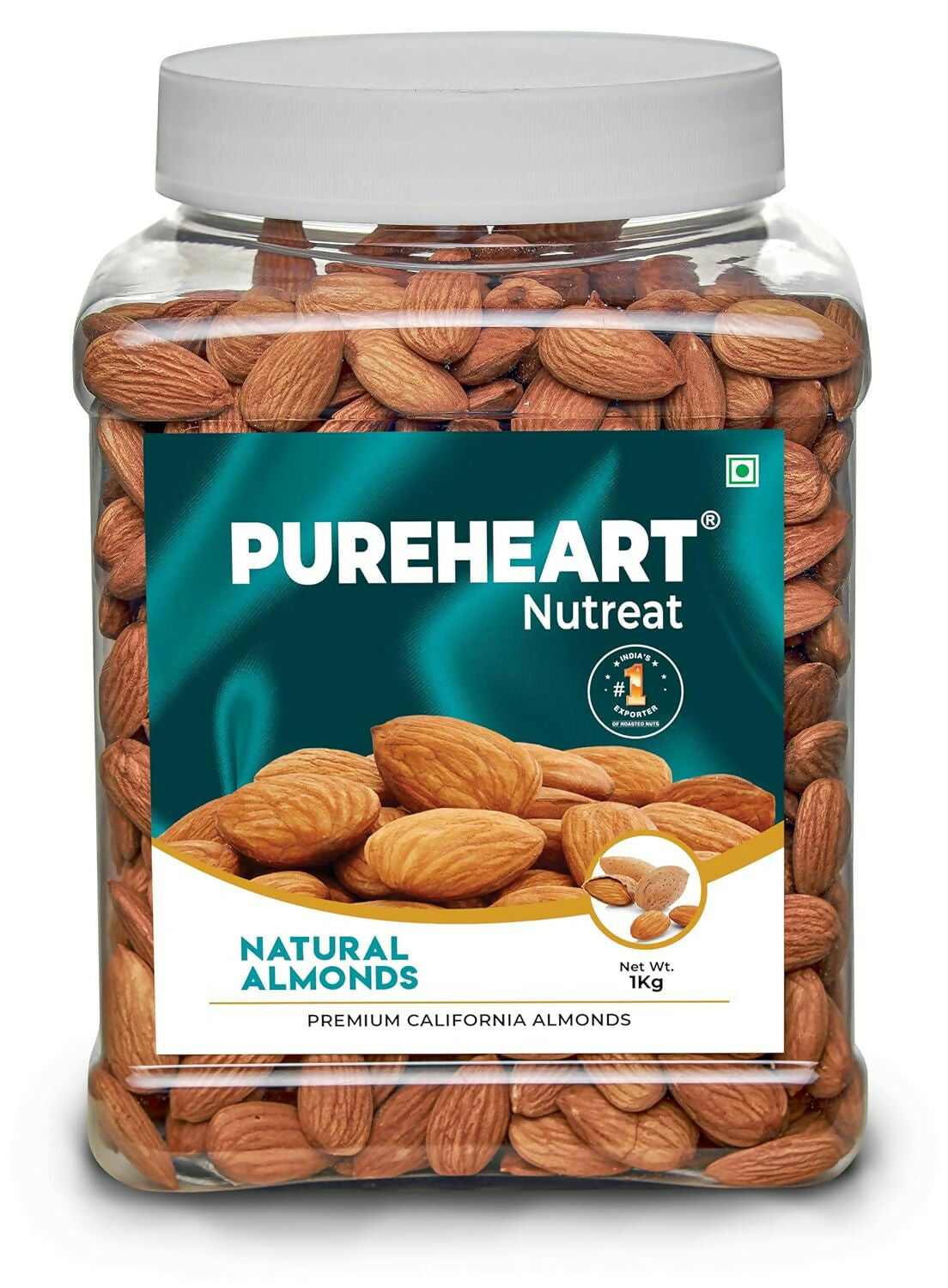 Pureheart Nutreat Natural Almonds - Safuron