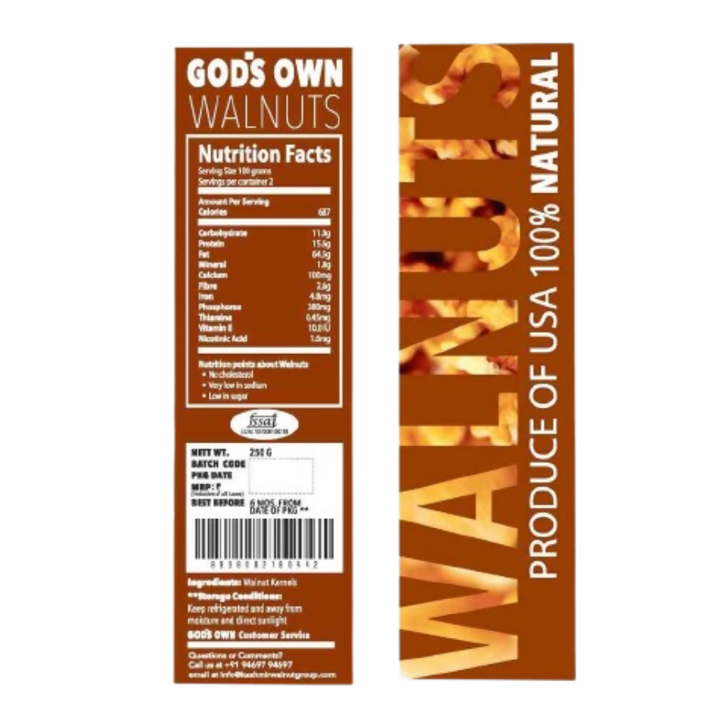Go Premium Walnut Kernels Halves Go