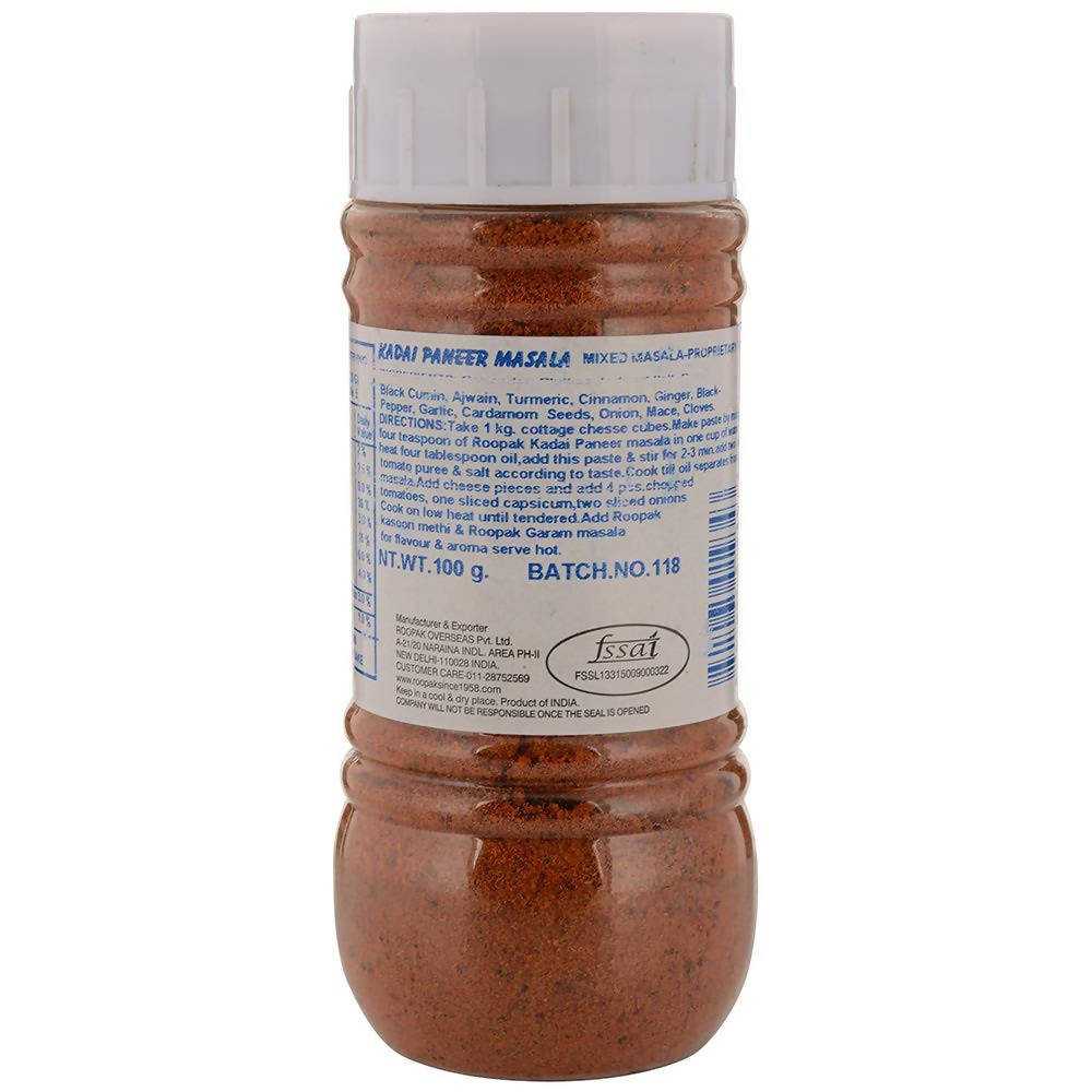 Roopak Kadai Paneer Masala Roopak Stores