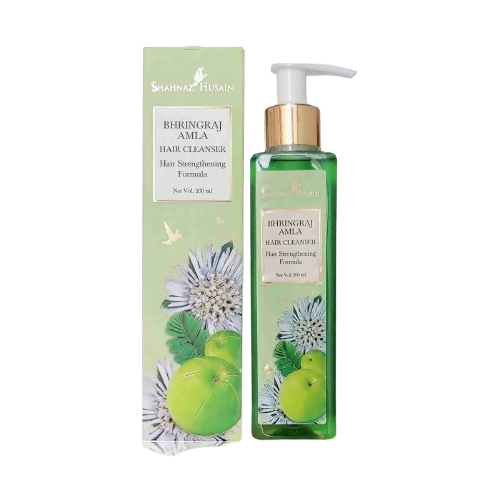 Shahnaz Husain Bhringraj Amla Hair Cleanser - safuroncart