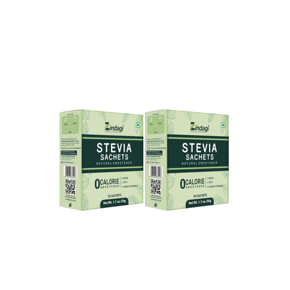Zindagi Stevia Nature's Sweetener Sachets - Safuron