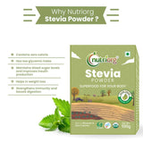 Nutriorg Certified Organic Stevia Powder Nutriorg