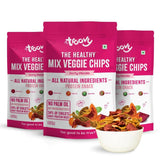 Troovy Healthy Masala Vegetable Chips Tasty & High Protein Snacks - Safuron