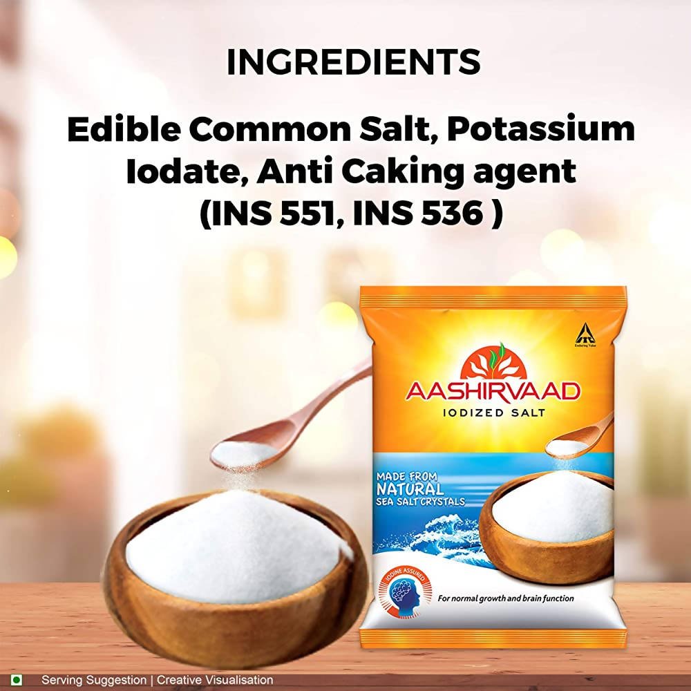 Aashirvaad Iodized Salt Aashirvaad