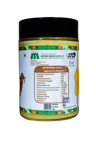 Organic Express A2 Gir Ghee | 100% Gir Cow Ghee | Vedic Bilona Method | Grassfed, Cultured, Premium & Traditional Ghee | Immunity Booster Organic Express