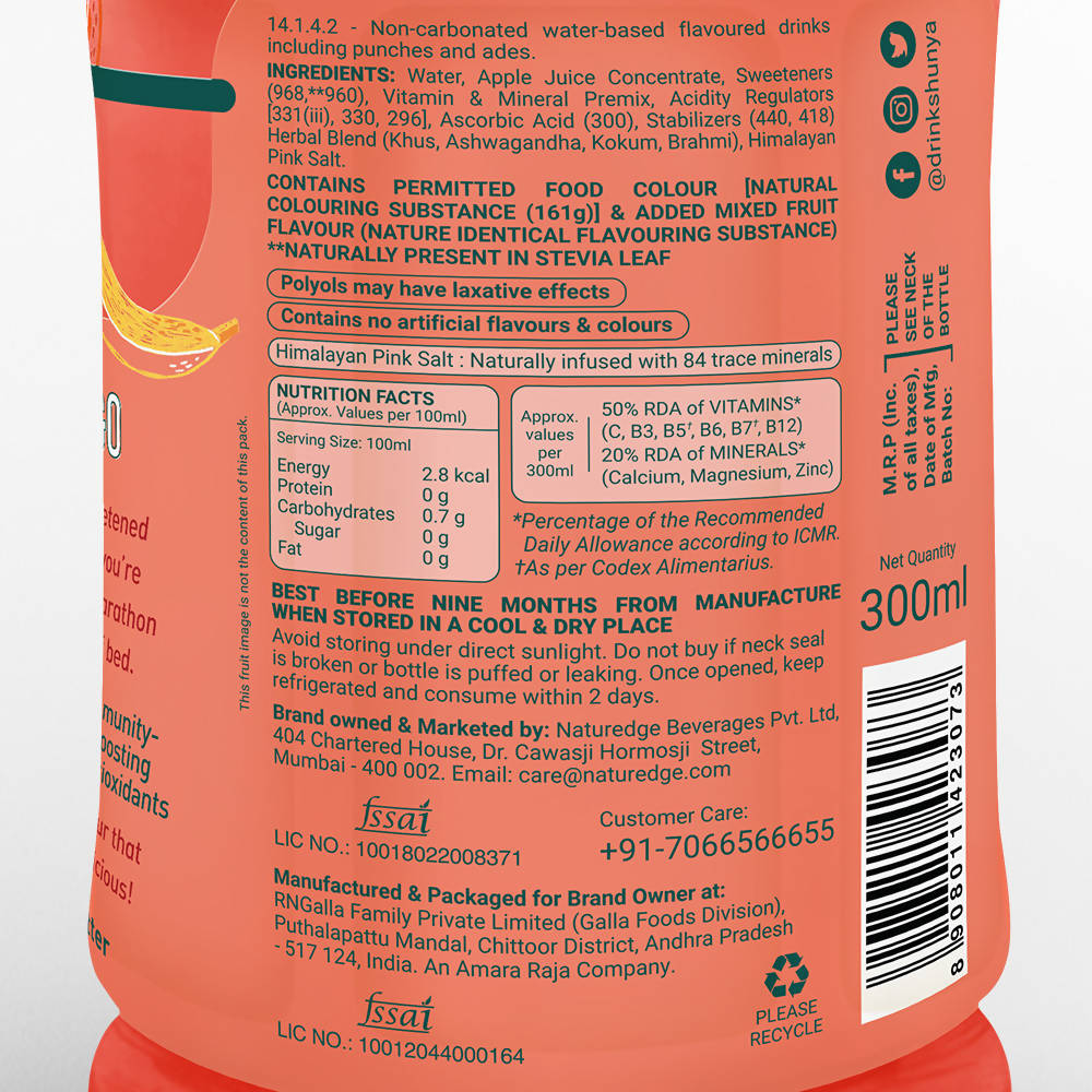 Shunya Go Zappy Mixed Fruit Mania Shunya