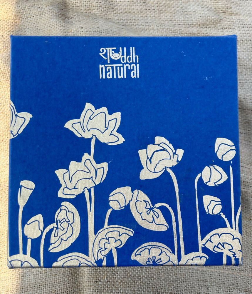 Shuddh Natural Ubtan Based Herbal Gulal, Ayurvedic Thandai Powder, Kashmiri Kahwa, Natural Honey | Holi Gift Hamper Shuddh Natural