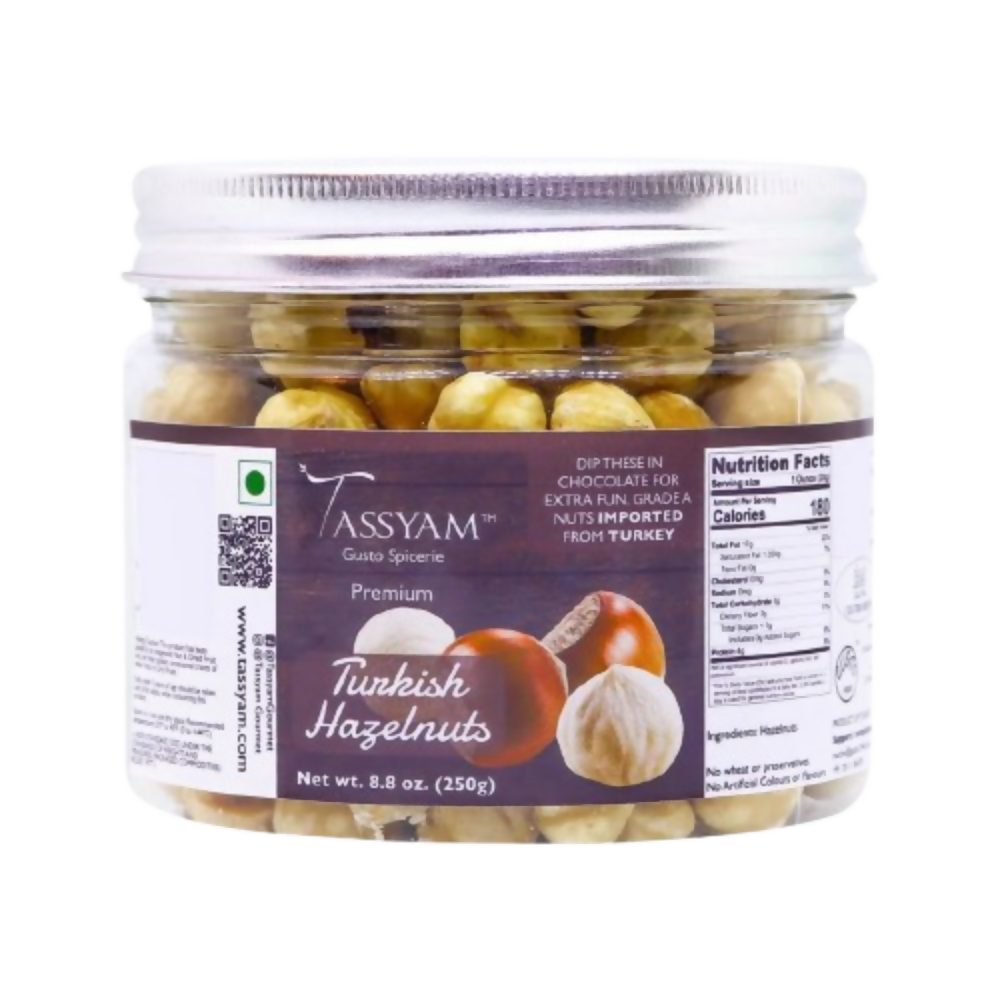 Tassyam Organics Turkish Hazelnuts - Safuron
