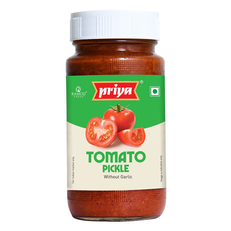 Priya Tomato Pickle Without Garlic - Safuron