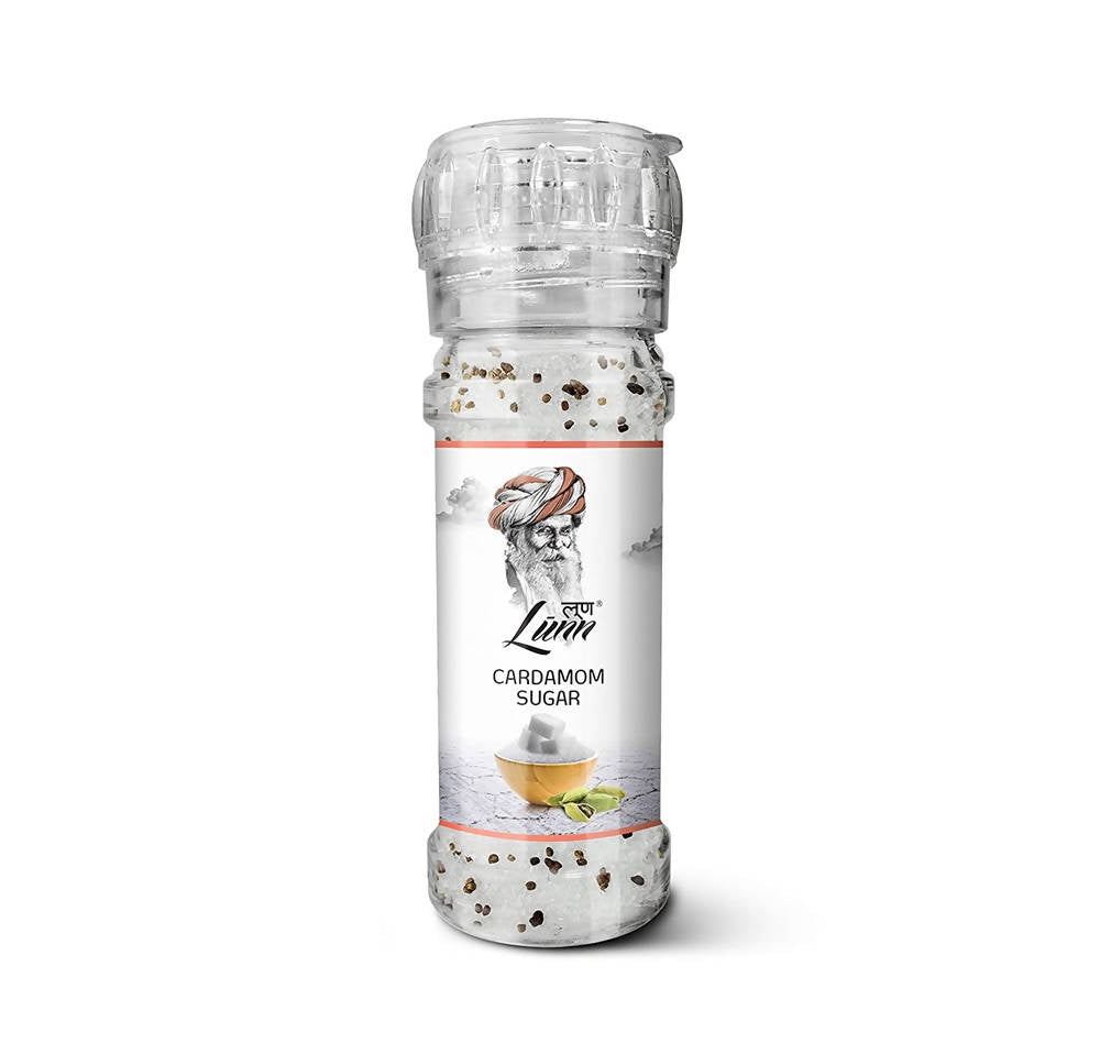 Lunn Cardamom Sugar with Grinder - Safuron