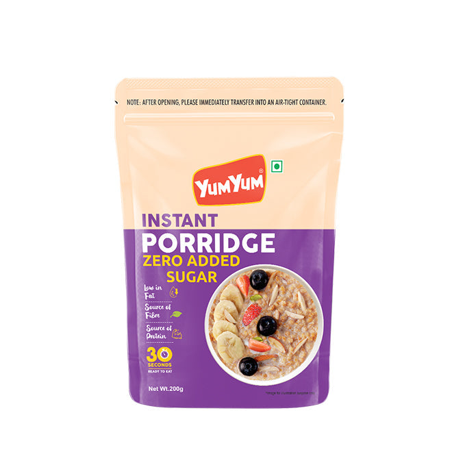 Yum Yum Instant Zero Added Sugar Porridge Pouch - Dista