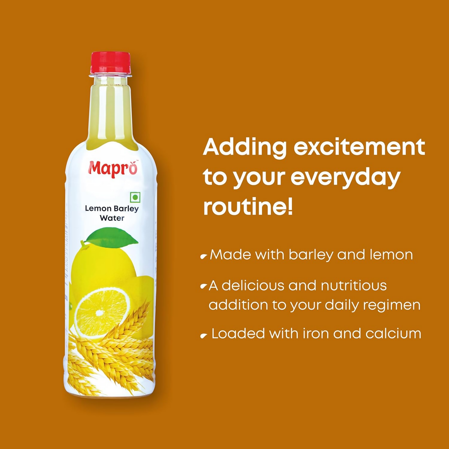 Mapro Lemon Gluten Free Barley Water Mapro