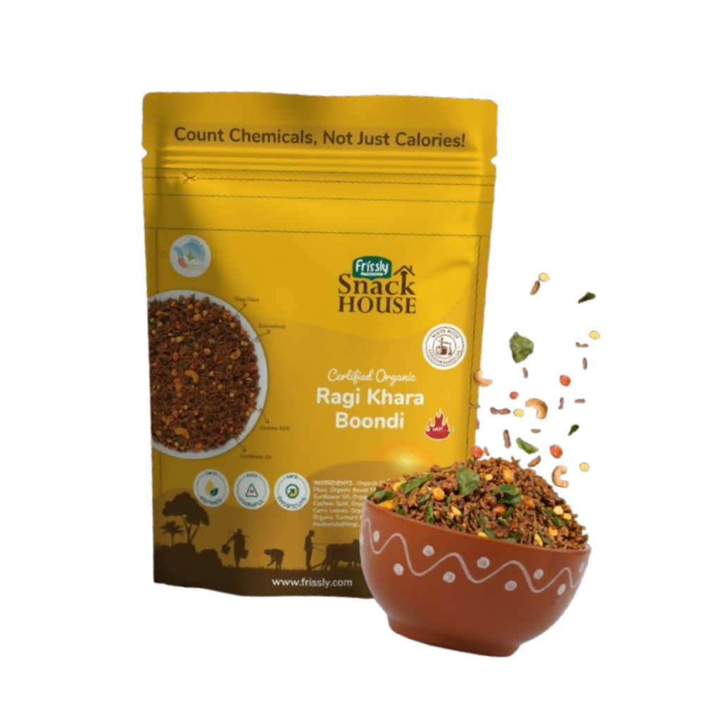 Frissly Organics Ragi Khara Boondi Mixture - Dista