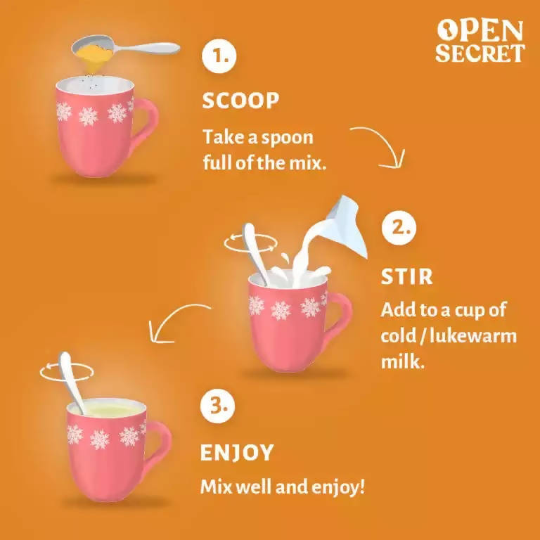 Open Secret Kesar Badam Thandai Open Secret
