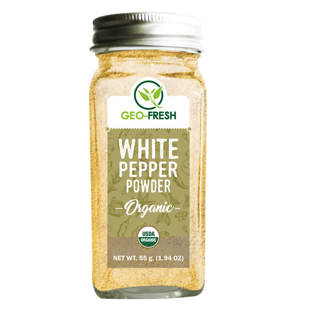 Geo-Fresh Organic White Pepper Powder - Safuron