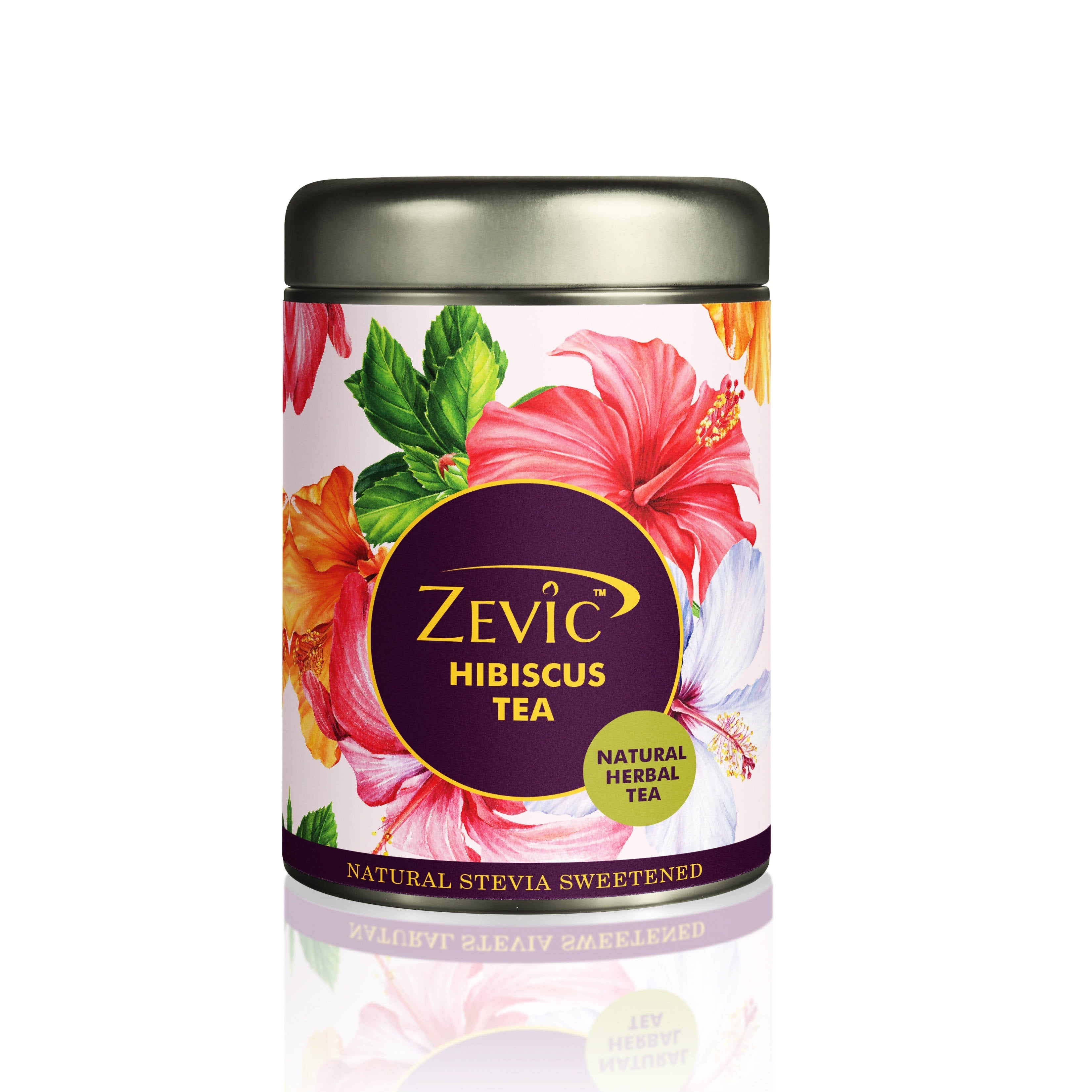 Zevic Premium Hibiscus Flowers Herbal Green Tea Zevic