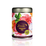 Zevic Premium Hibiscus Flowers Herbal Green Tea Zevic