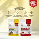 Bhoj Masale Haldi And Kashmiri Lal Mirch Powder Bhoj Masale