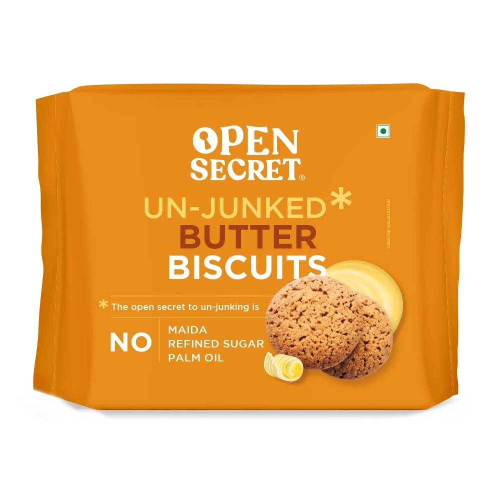 Open Secret Un-Junked Butter Biscuits Genie India