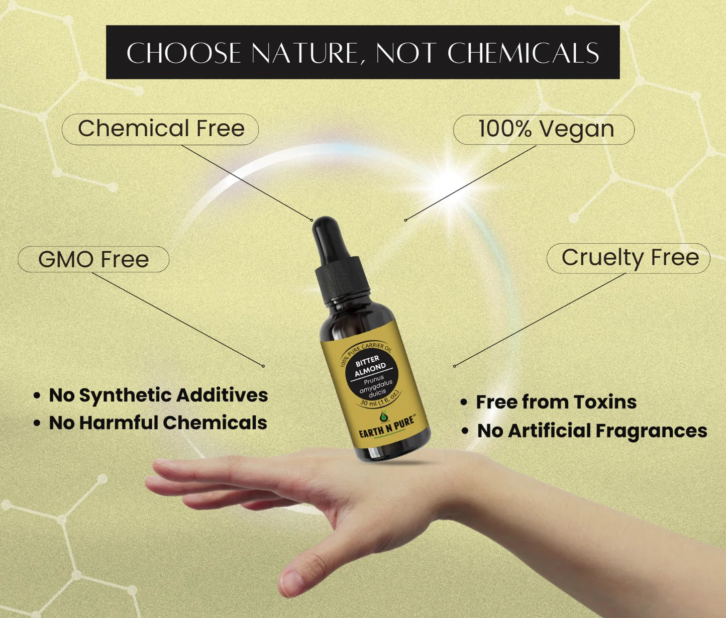 Earth N Pure Bitter Almond Oil Earth N Pure