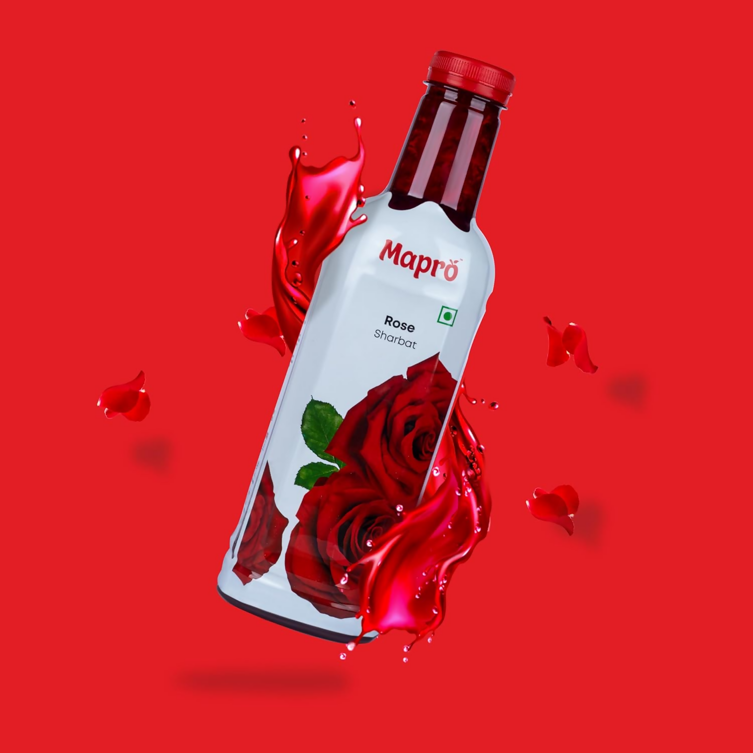 Mapro Rose Sharbat Gluten Free Mapro