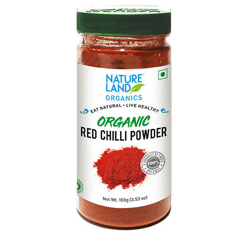 Nature Land Organics Red Chilli Powder - Safuron