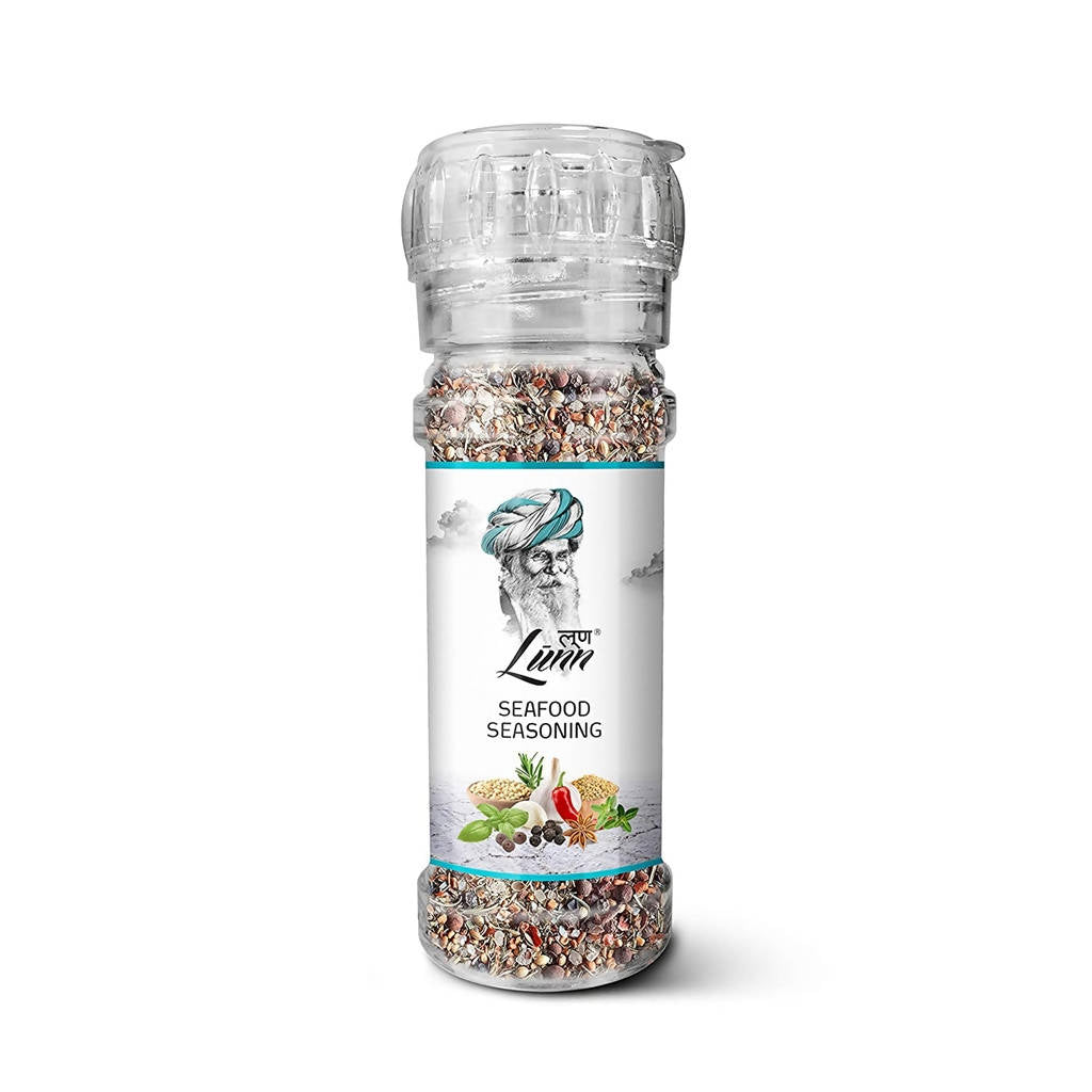 Lunn Seafood Seasoning with Grinder - Safuron