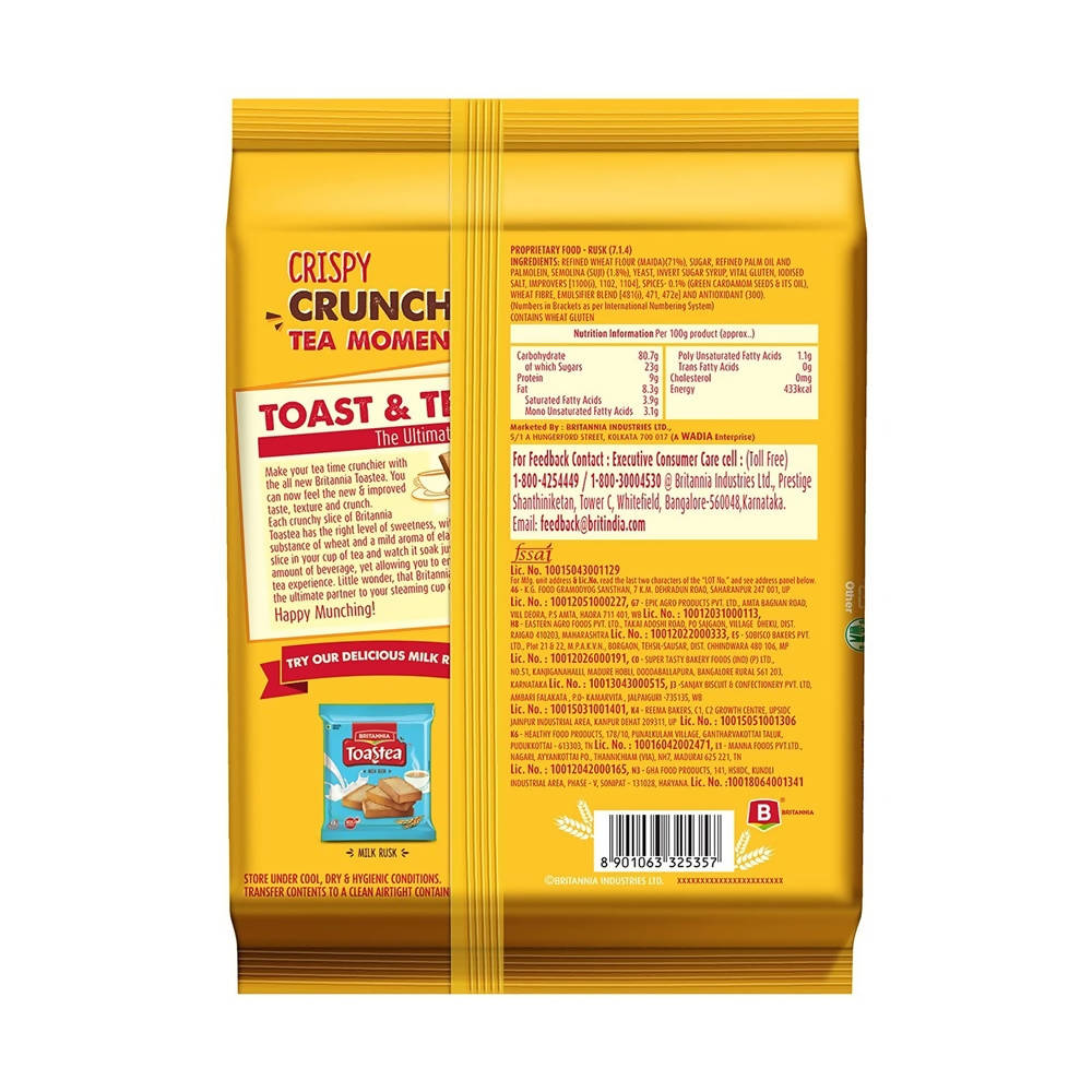 Britannia Toastea Premium Bake Rusk Britannia